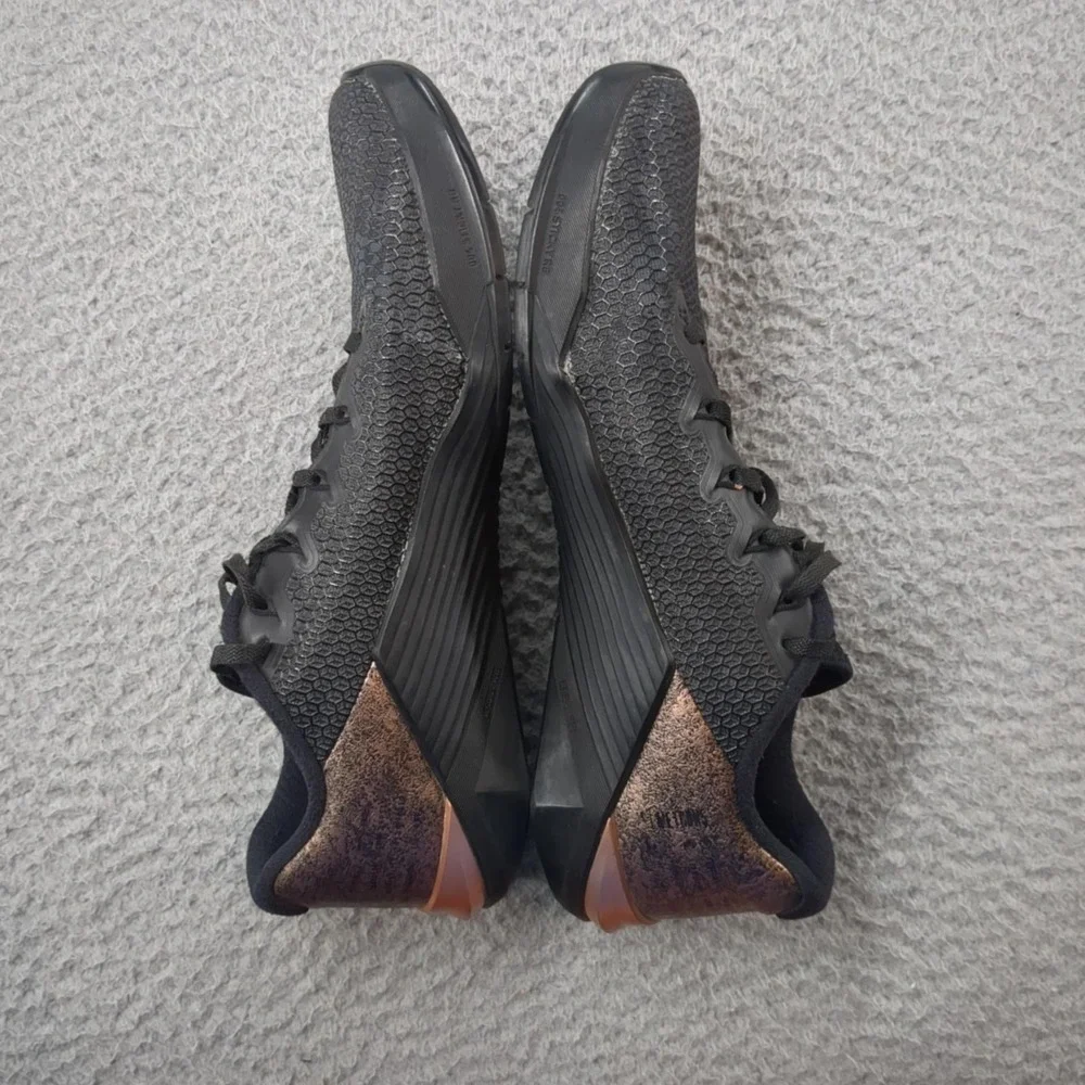 Nike Metcon 5 Shoes Womens Size 10 Black Copper Cross Training Gym AT3145-060